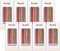 48 - Count Birthday Candles Long Thin Cake Candles - Birthday Candles, Birthday Parties, Wedding Decorations, Party Candles (Colorful)