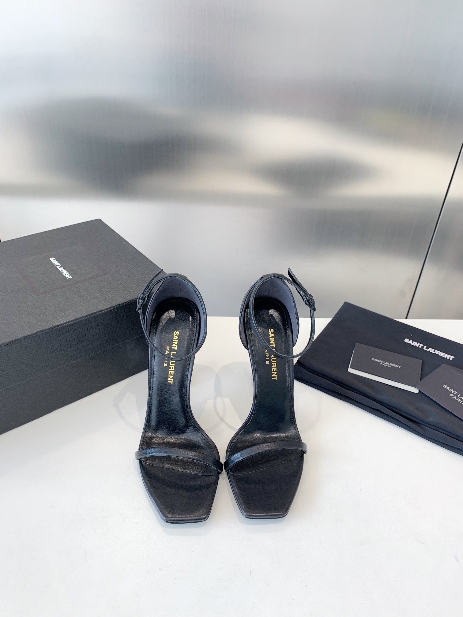 saint laurent heels sandals