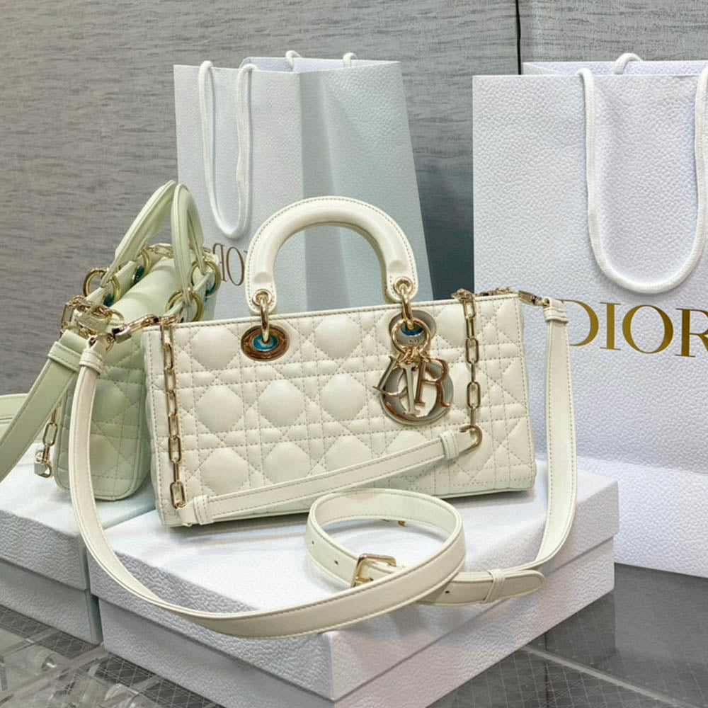 Dior Medium LADY D-JOY - Sheep leather