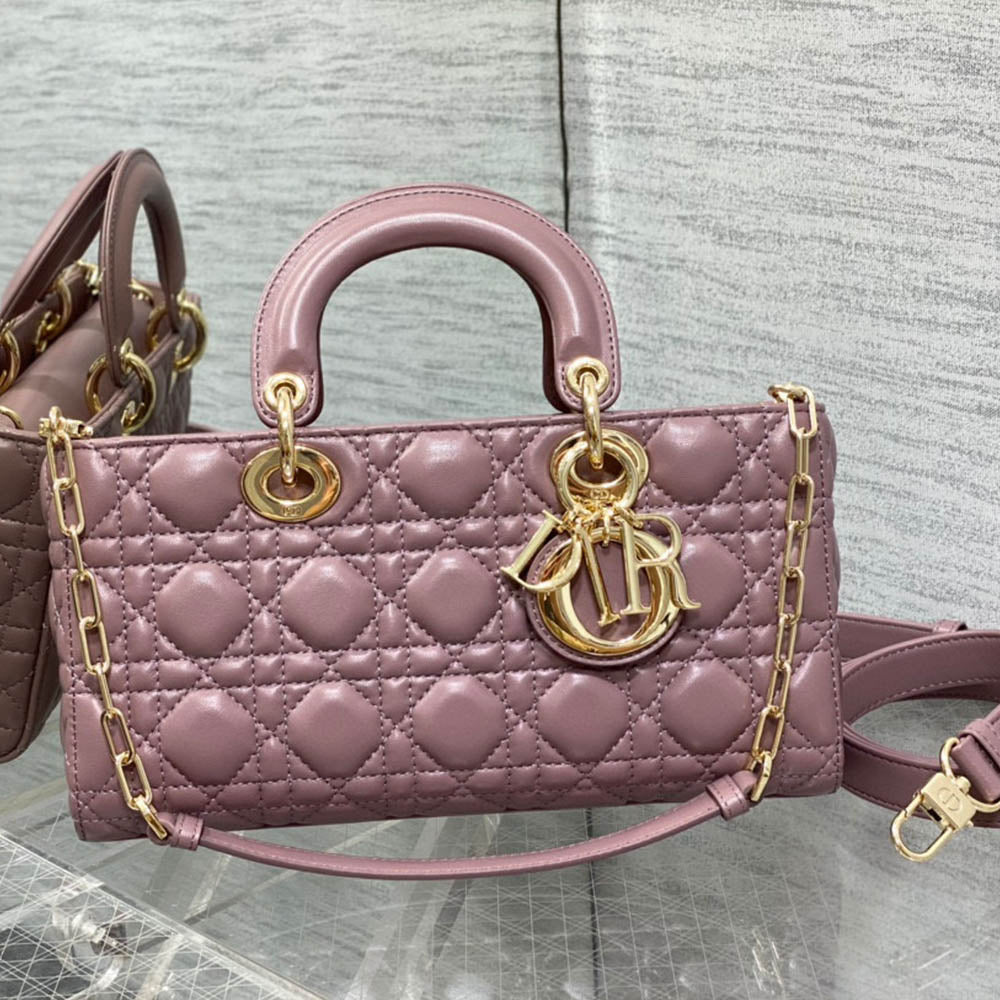 Dior Medium LADY D-JOY - Sheep leather