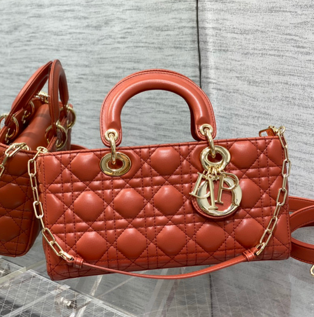 Dior Medium LADY D-JOY - Sheep leather