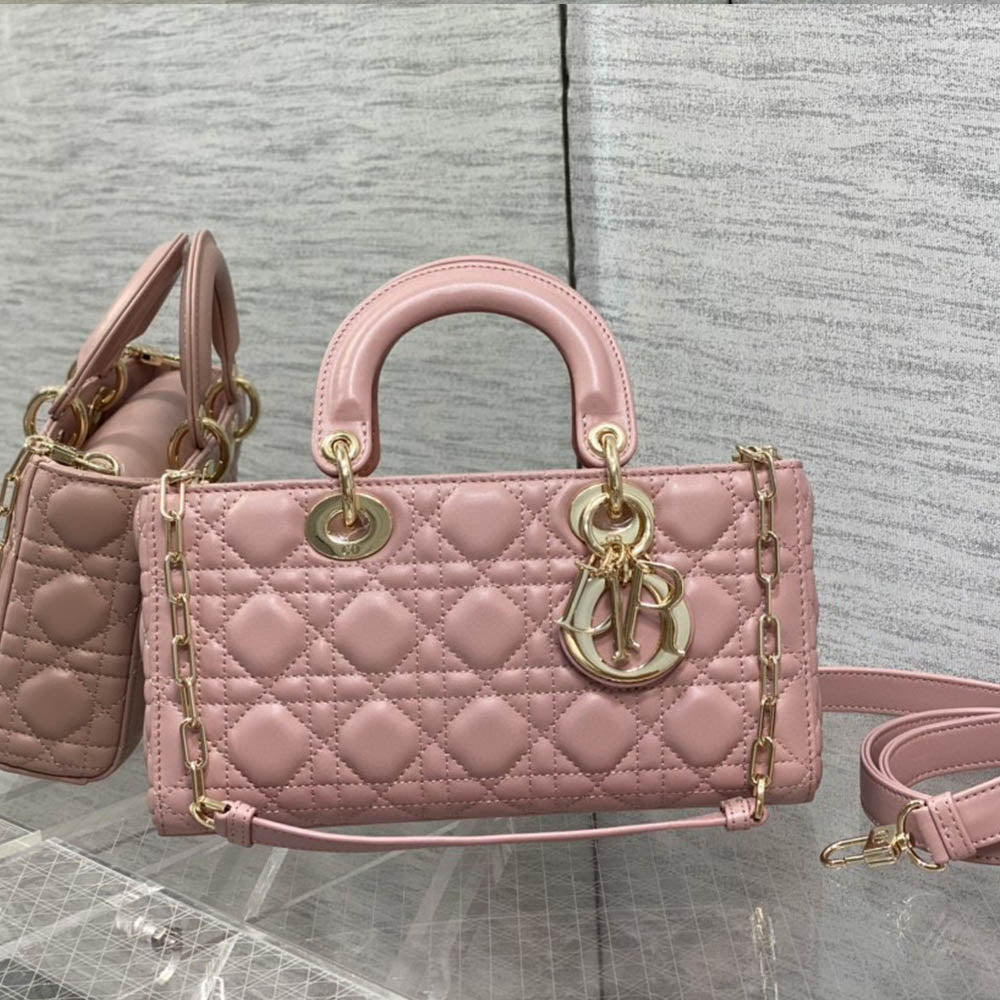 Dior Medium LADY D-JOY - Sheep leather