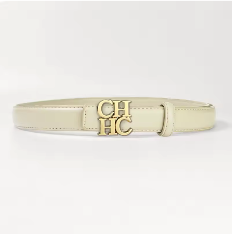 Cinturón con monograma CHHC