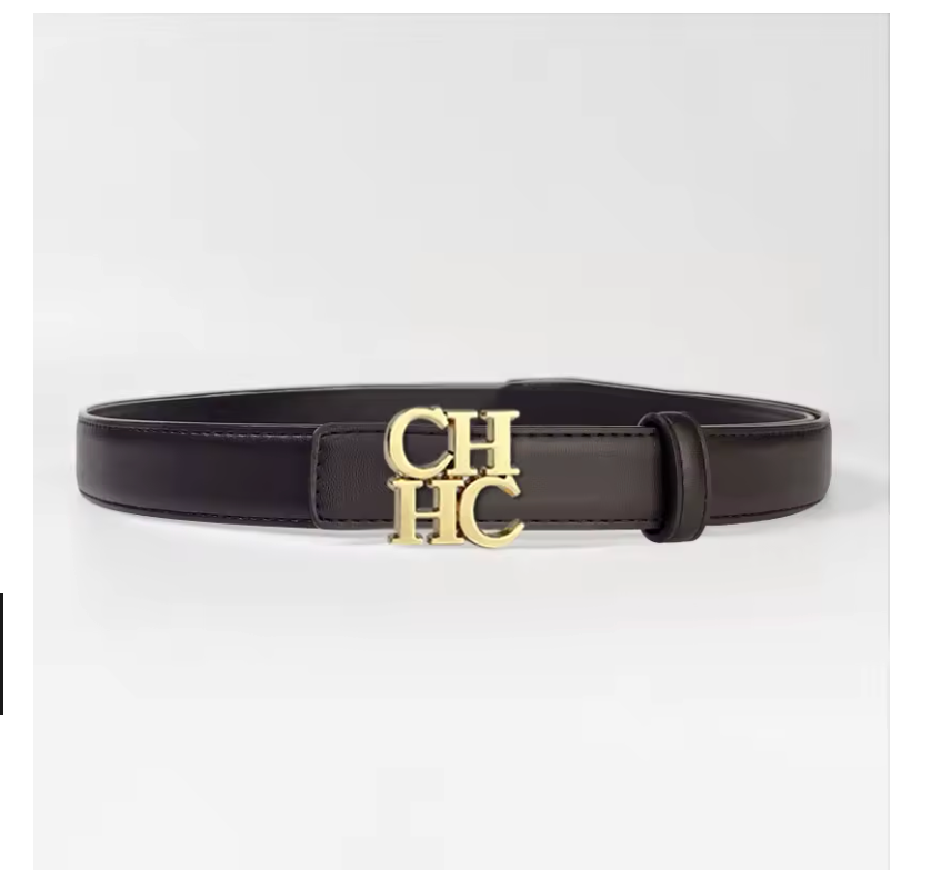 Cinturón con monograma CHHC