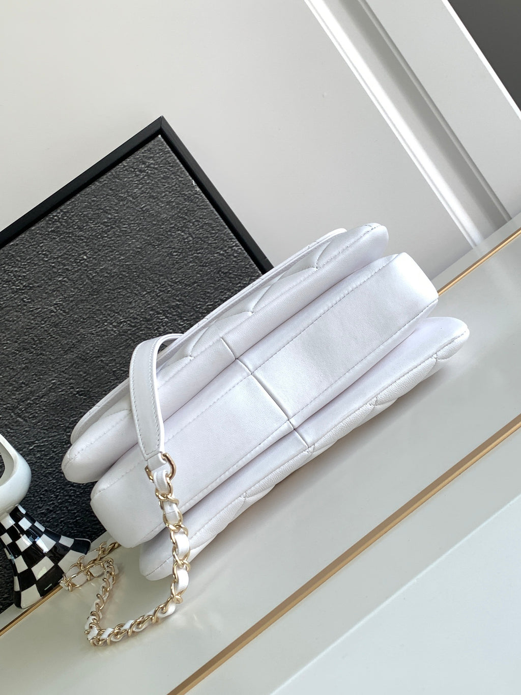 Bolso chanel mini con solapa