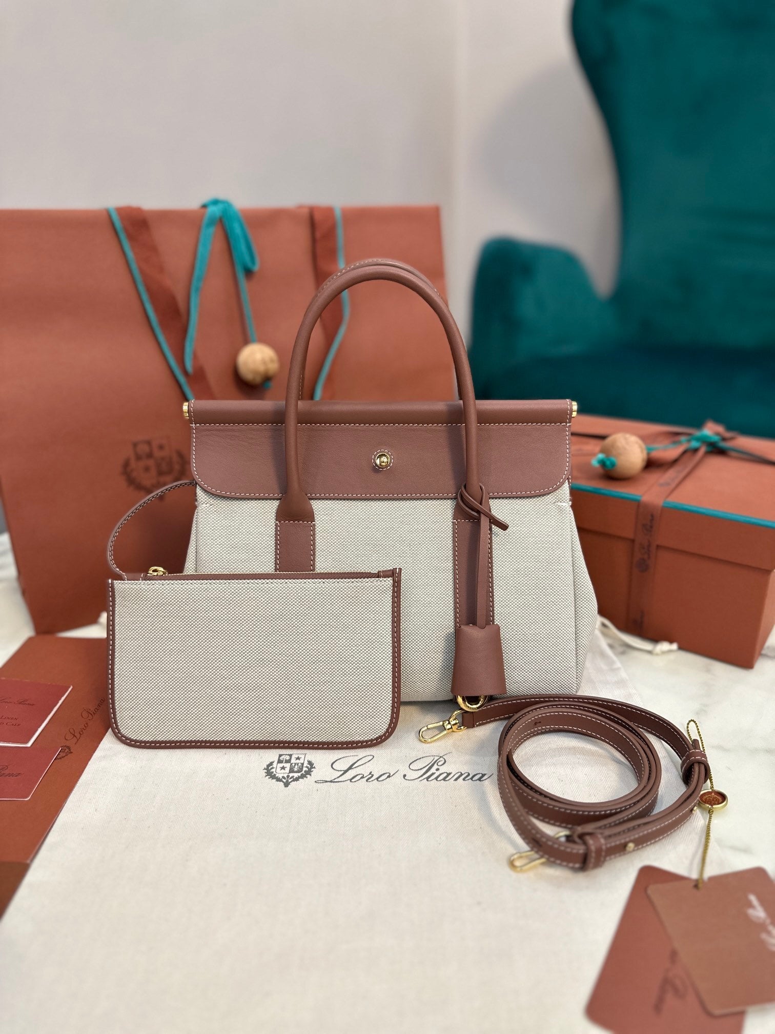 Loom bag L32 loro piana