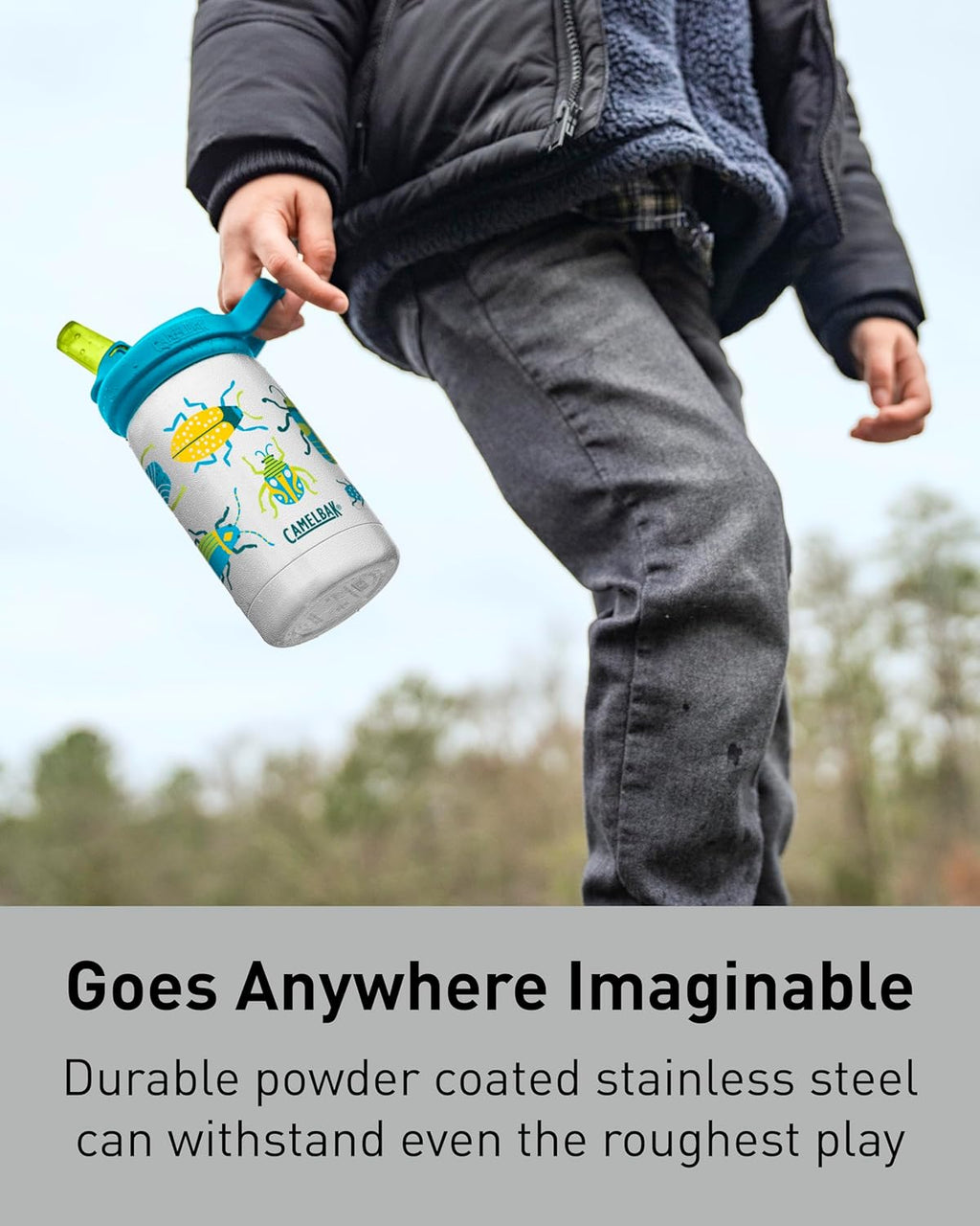 Eddy+ Kids Sst Vacuum Insulated Bottle 350Ml 12Oz