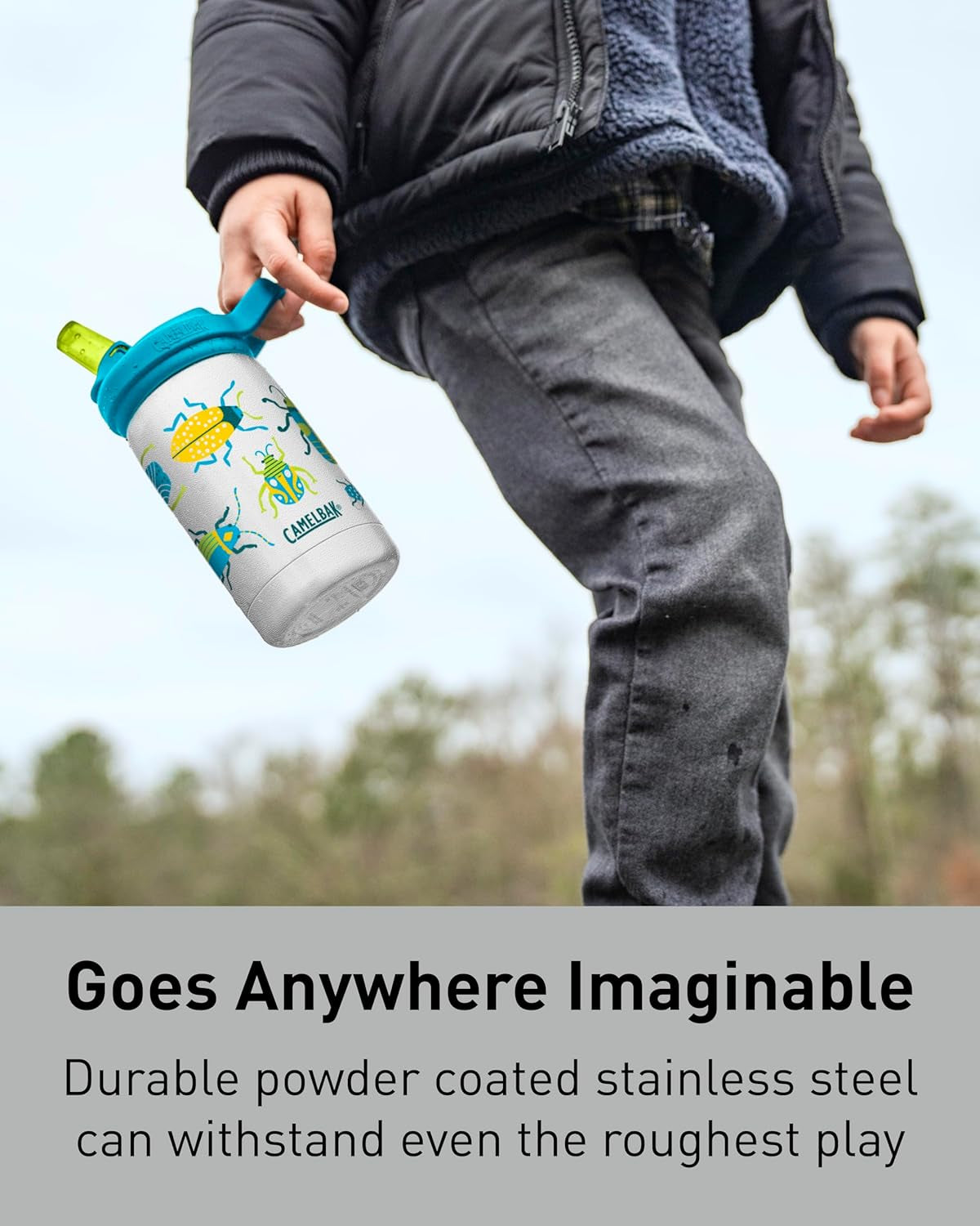 Eddy+ Kids Sst Vacuum Insulated Bottle 350Ml 12Oz